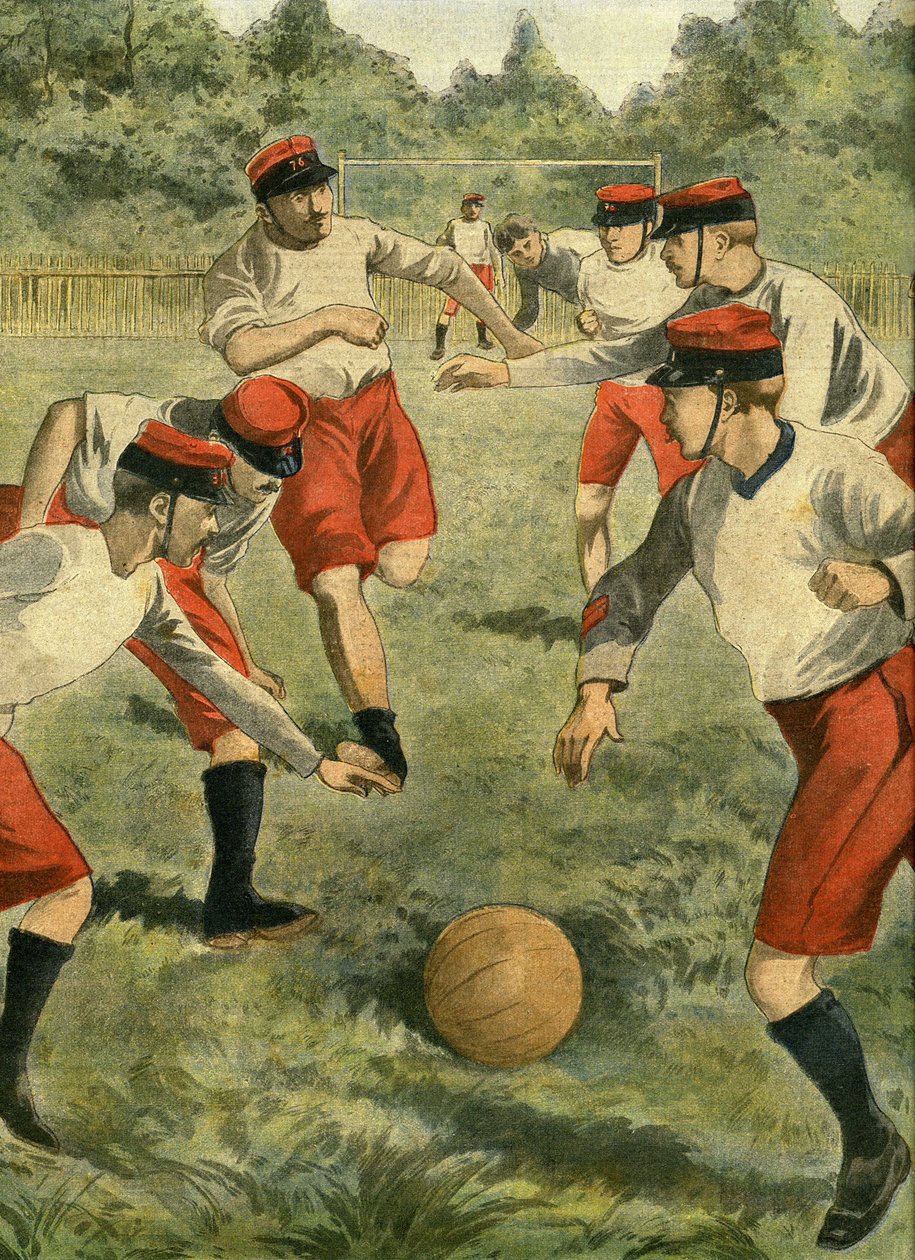 Modern sport in the army: football by French School