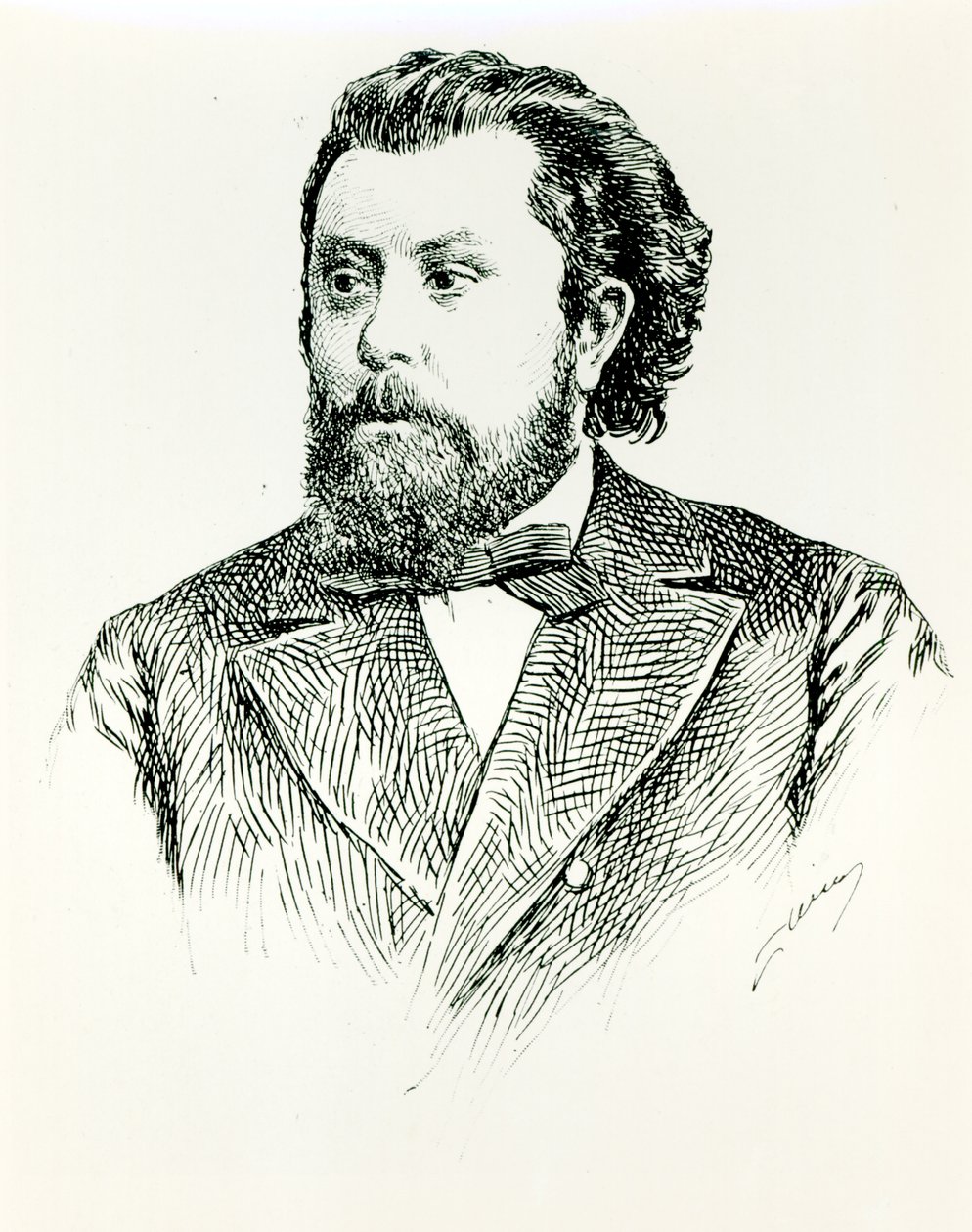 Modest Petrovich Moussorgsky, illustration from L