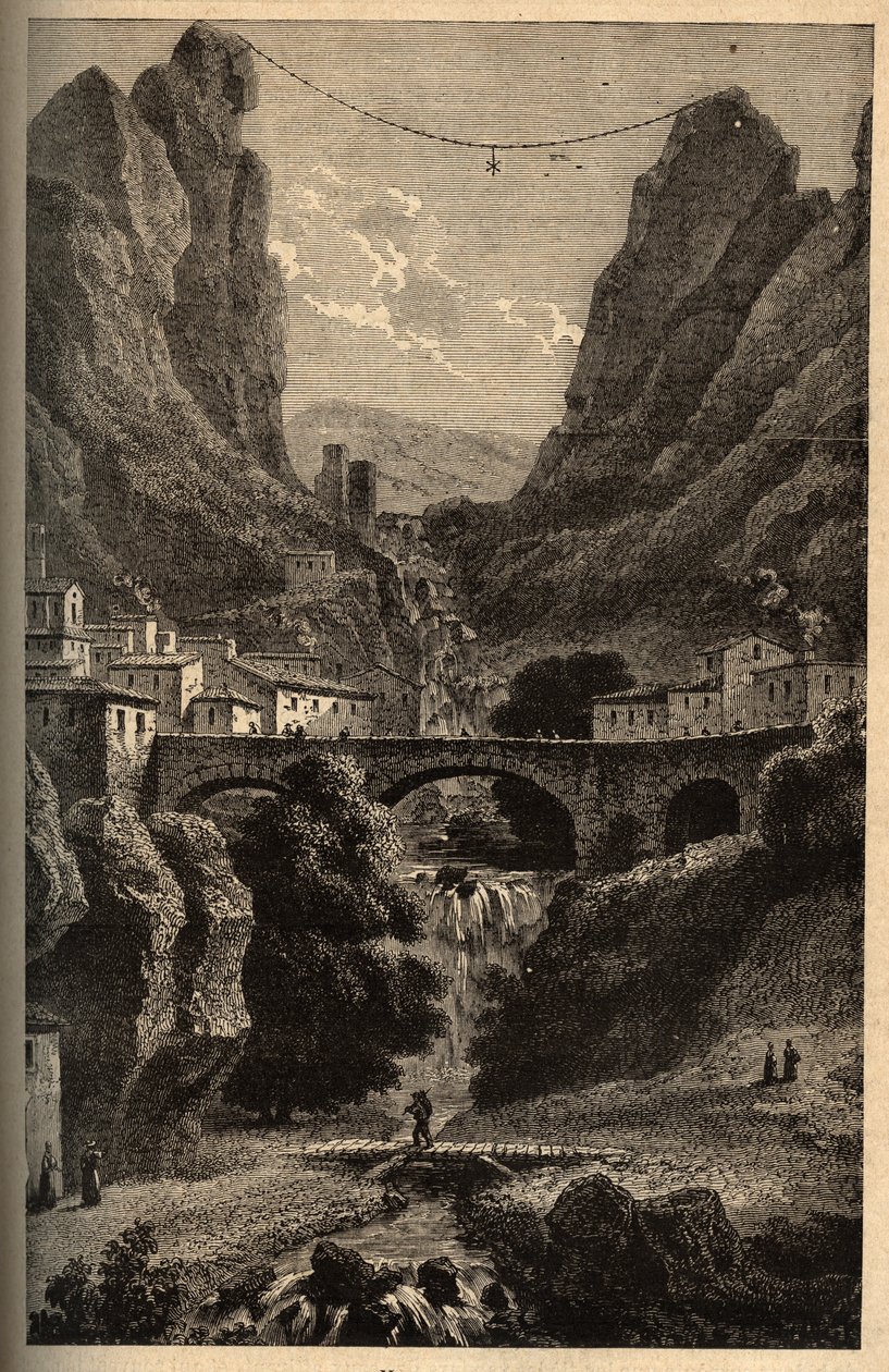Moustiers-Sainte-Marie, Alpes-de-Haute-Provence by French School