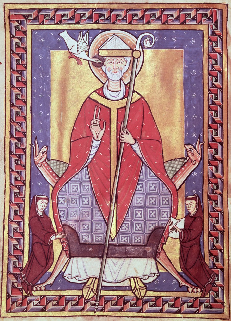 St. Gregory, from Extrait de ses Oeuvres by French School