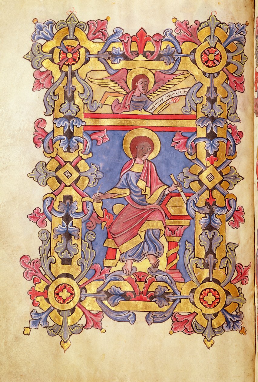 Ms 479 St. Matthew, from Les Évangiles de l