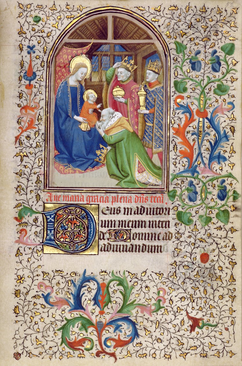 Adoration of the Magi, Amiens by French School