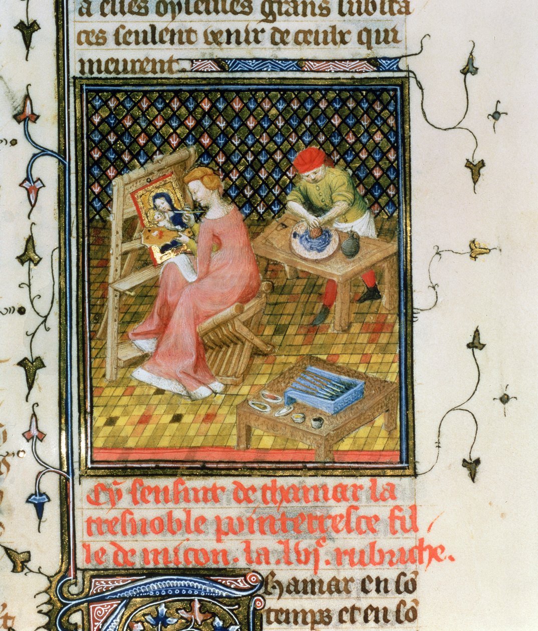 The Story of Thamyris, from De Claris Mulieribus, from the Works of Giovanni Boccaccio by French School