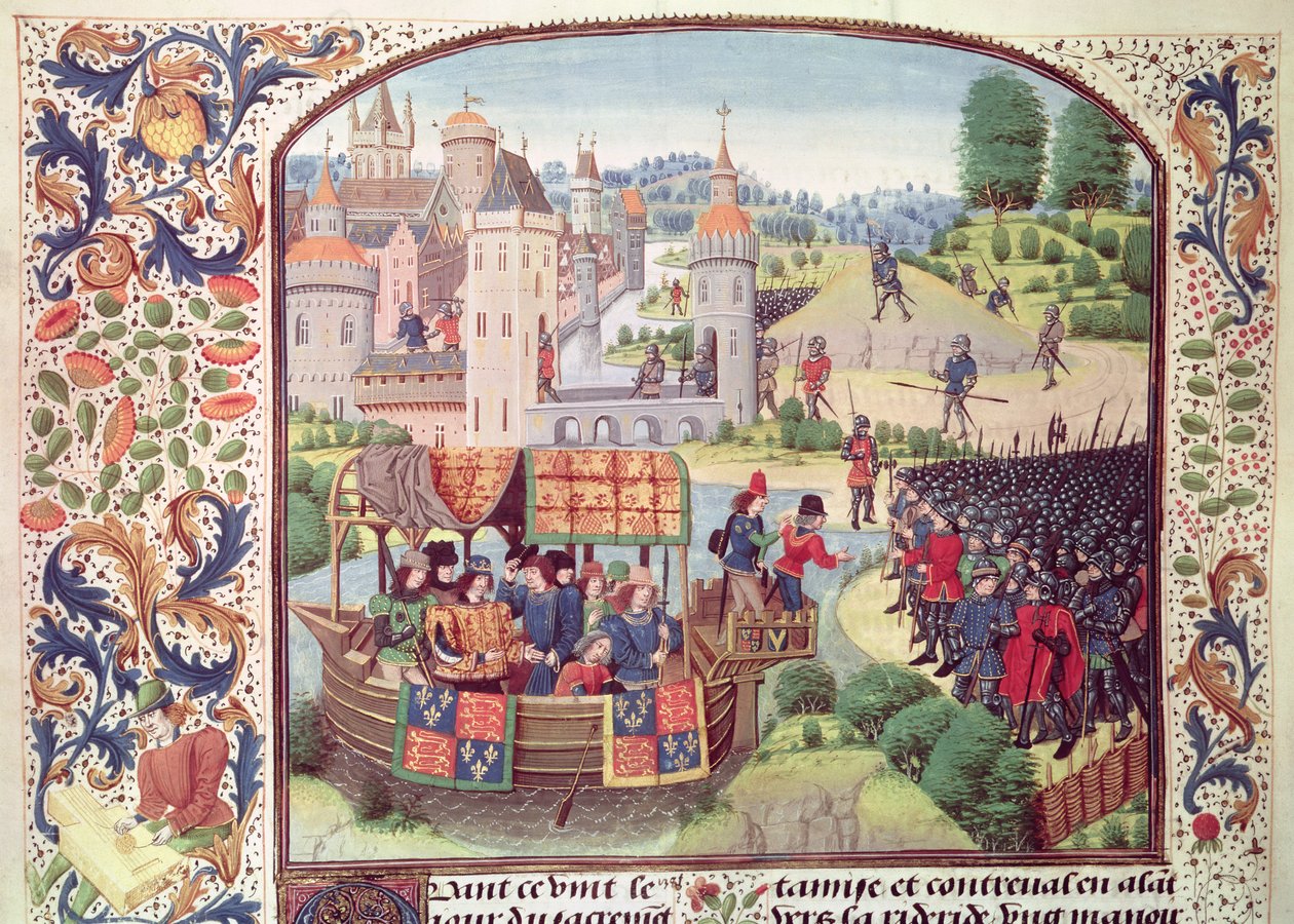 The Tower of London, from Froissart