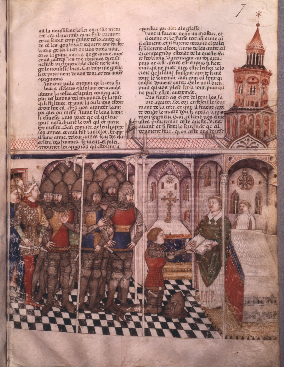 The Quest for the Holy Grail and Arthur
