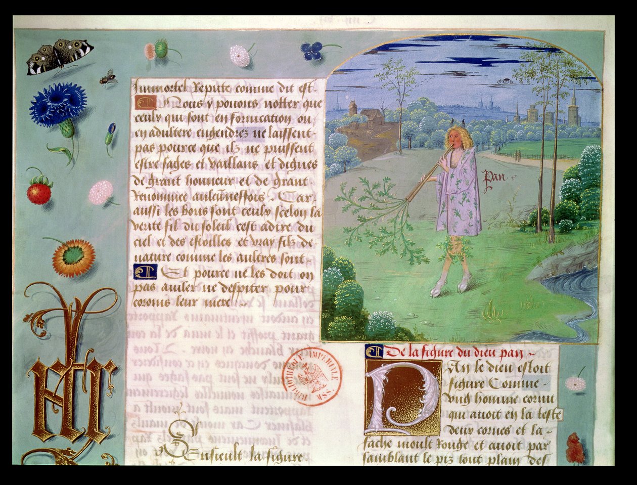 Pan, from Livre des Eschecs D