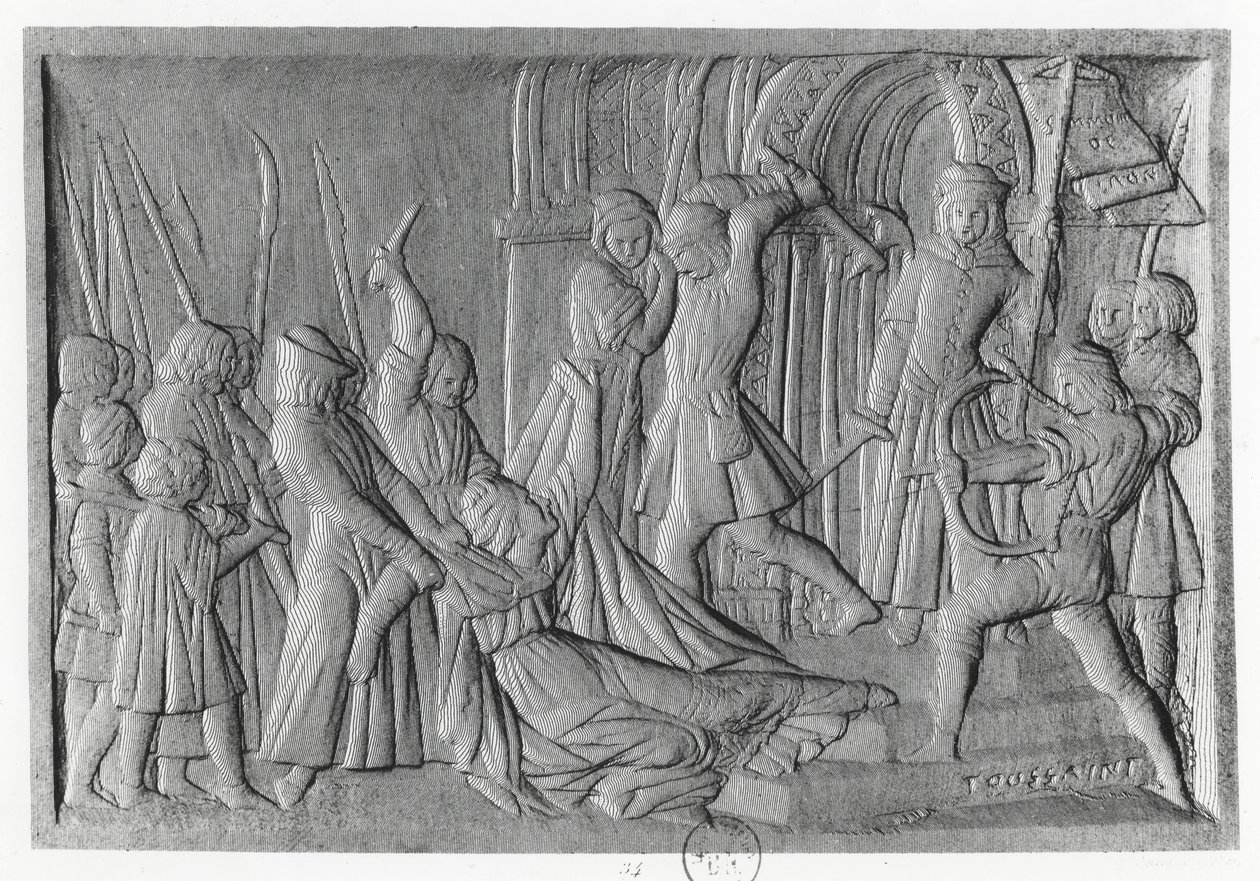Murder of Bishop Waldric by French School