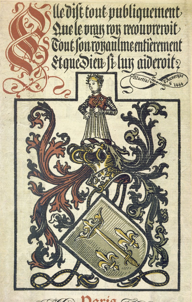 National Almanac of Joan of Arc, 1891 by French School