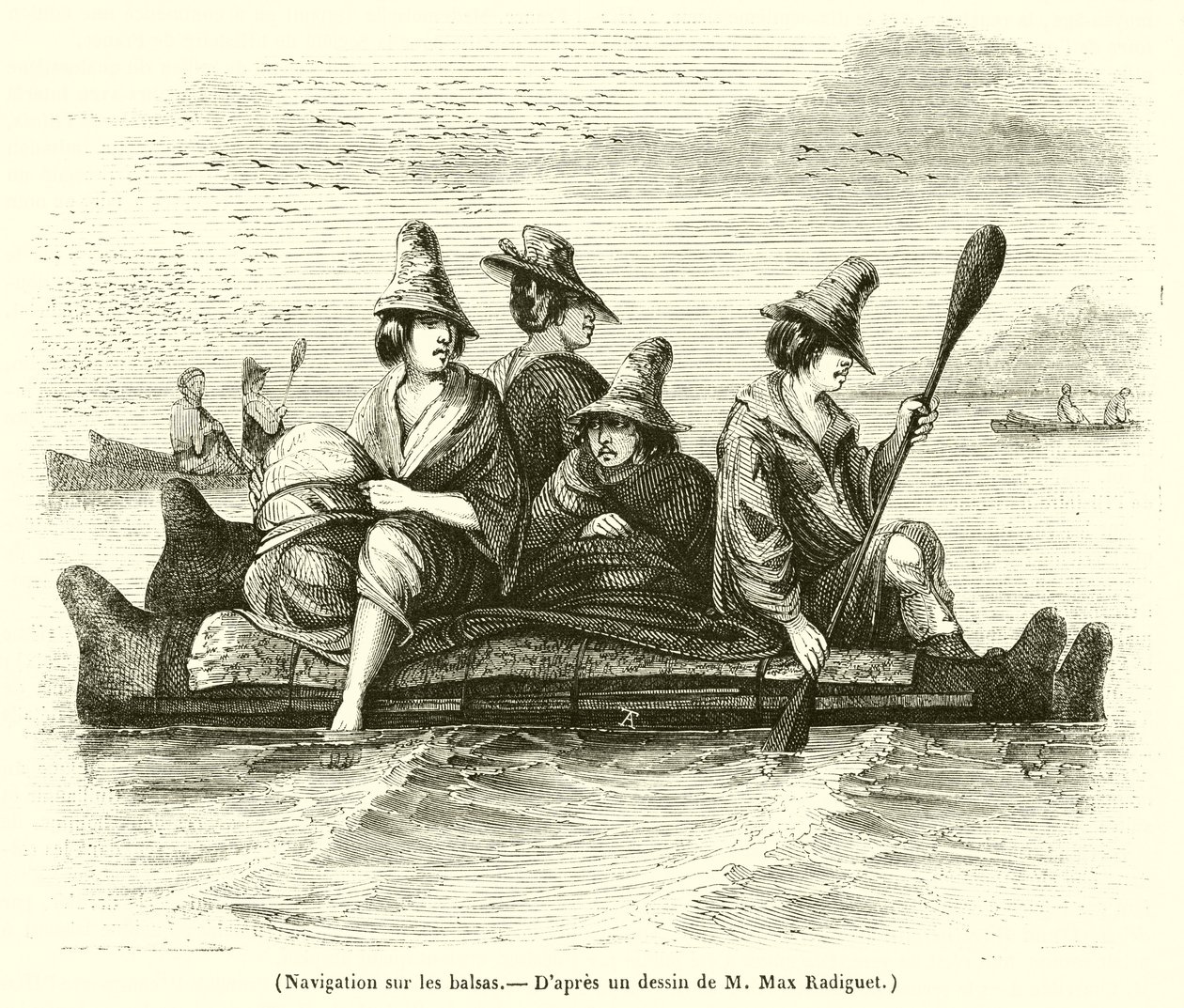 Navigation on the Balsas by French School