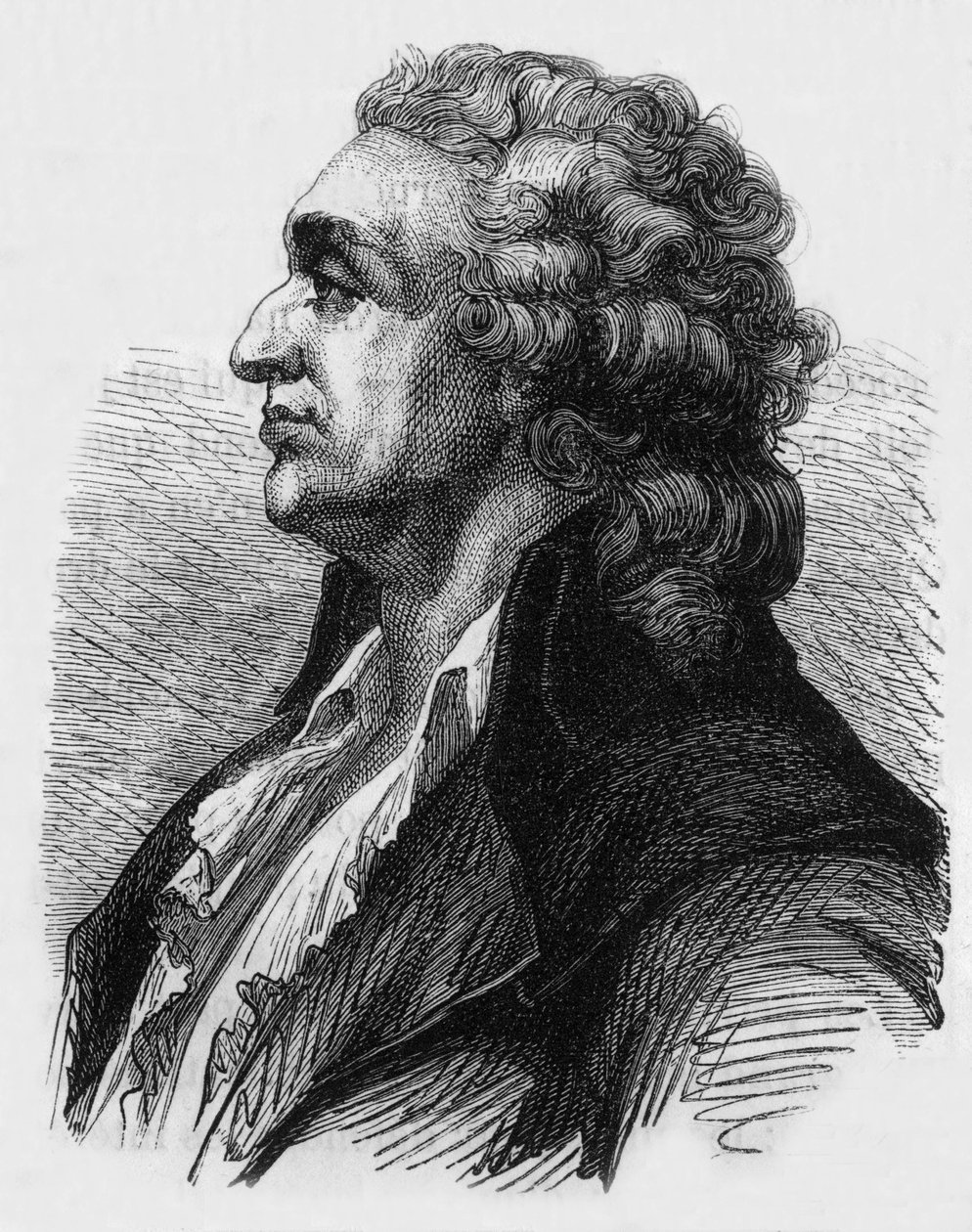 Nicolas Marquis of Condorcet by French School