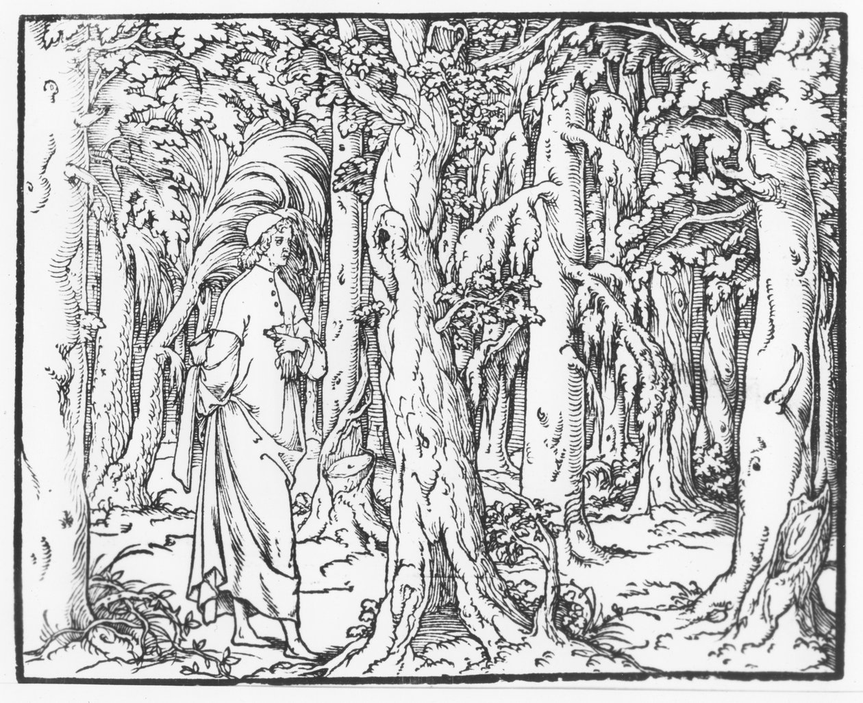Page from "Discourse on the Dream of Poliphile", by Francesco Colonna, 1546 by French School