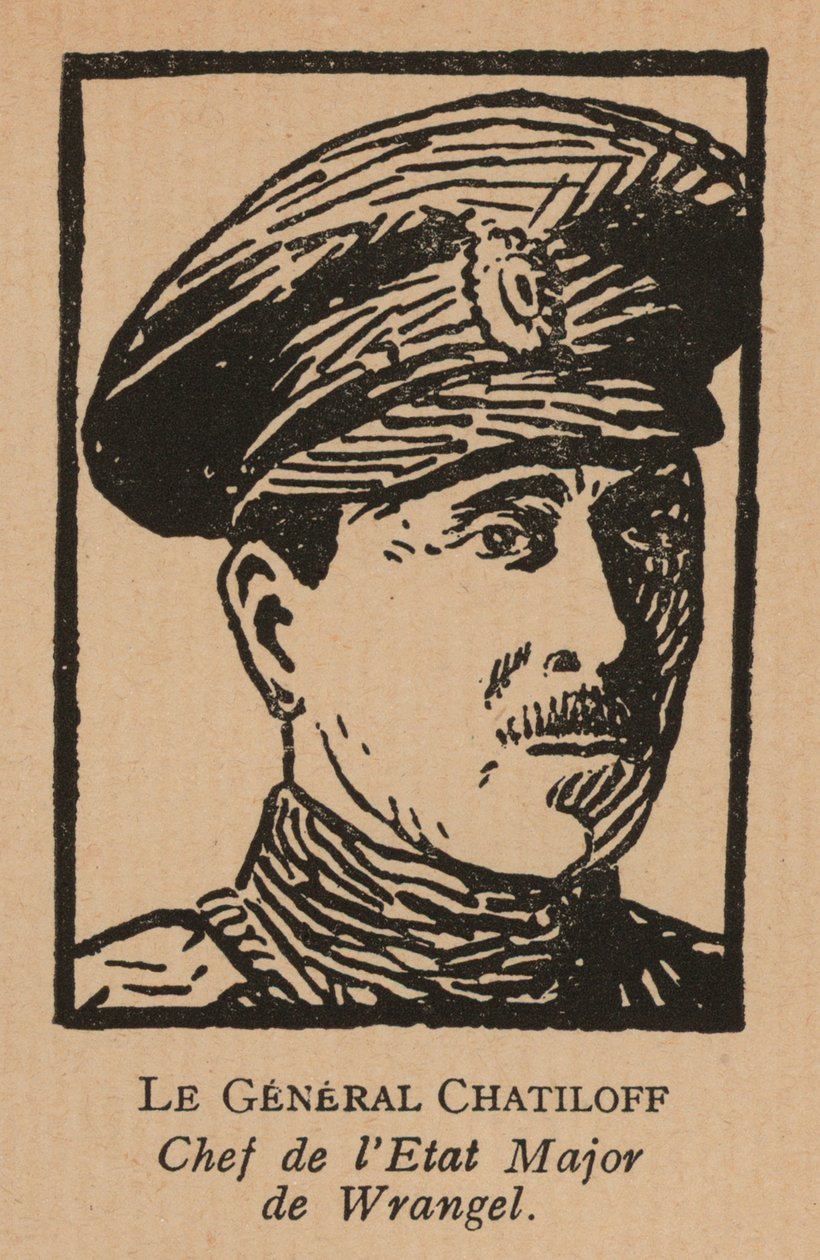 Pavel Chatilov, Chief of Staff of General Pyotr Wrangel