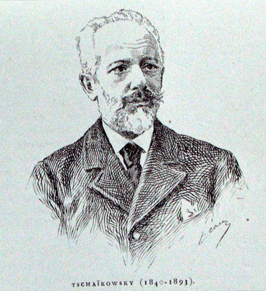 Petr Ilitch Tchaikovski, illustration from 