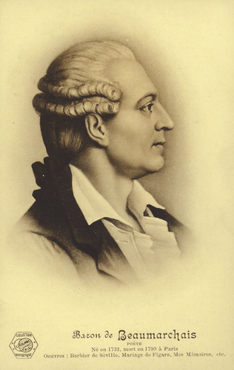 Pierre Beaumarchais (1732-1799) by French School