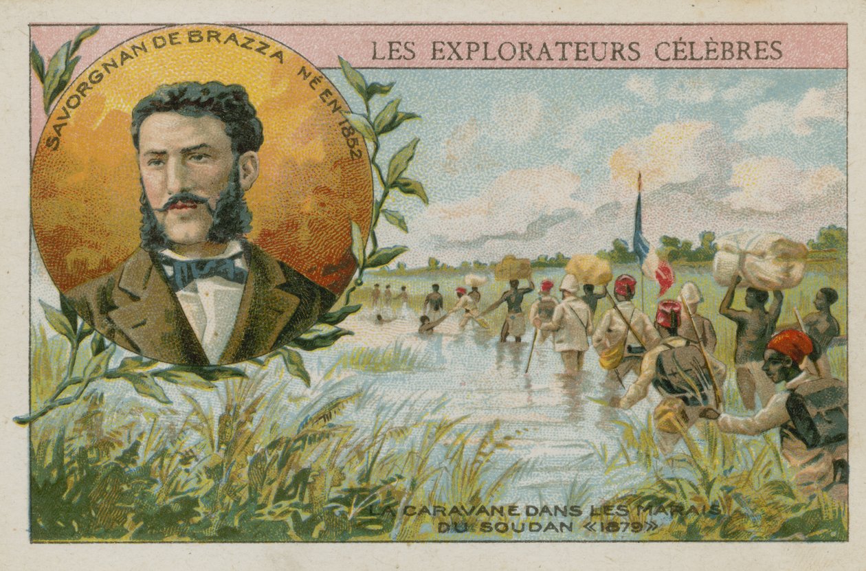 Pierre Savorgnan de Brazza, Italian-born French Explorer by French School