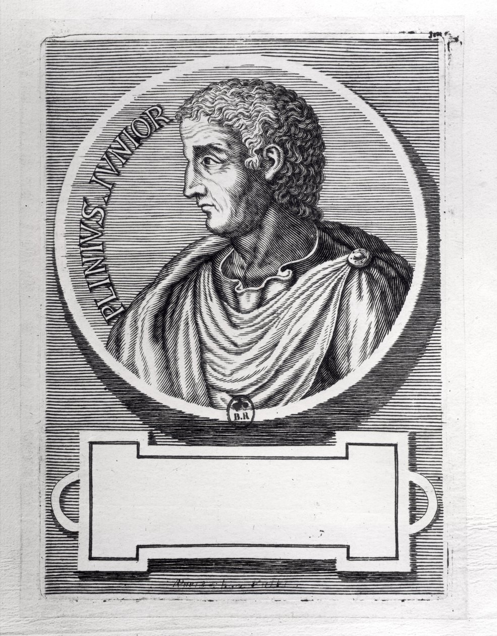 Pliny the Younger (61-113) by French School