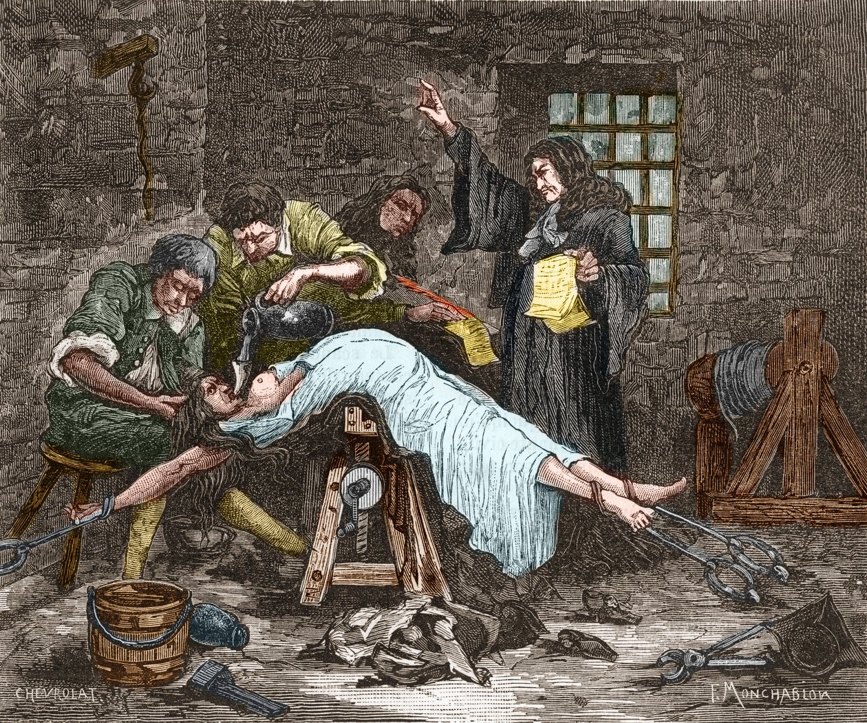 Poisons case: Madame de Brinvilliers (Marie Madeleine d