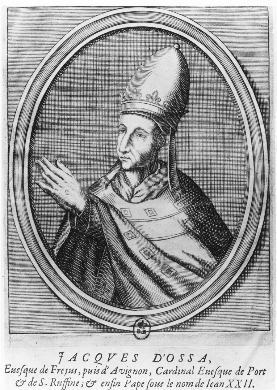 Pope John XXII by French School