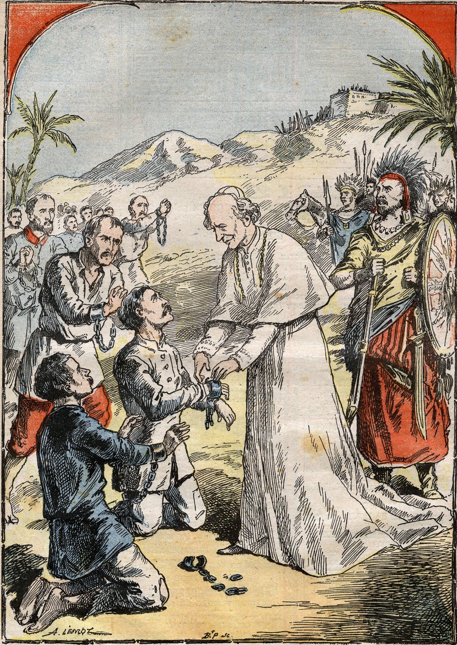 Pope Leo XIII (Leone XIII, Giacchino Pecci) by French School