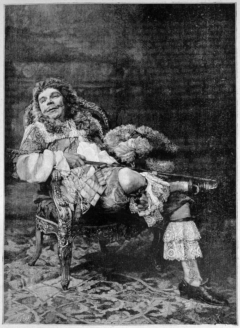 Poppy in the role of Mascarille in Molière