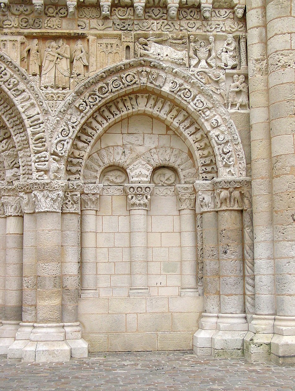 Portal from the West Facade by French School