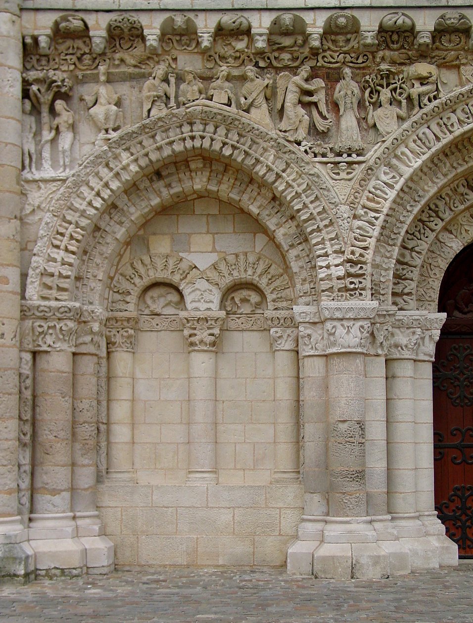 Portal from the West Facades by French School