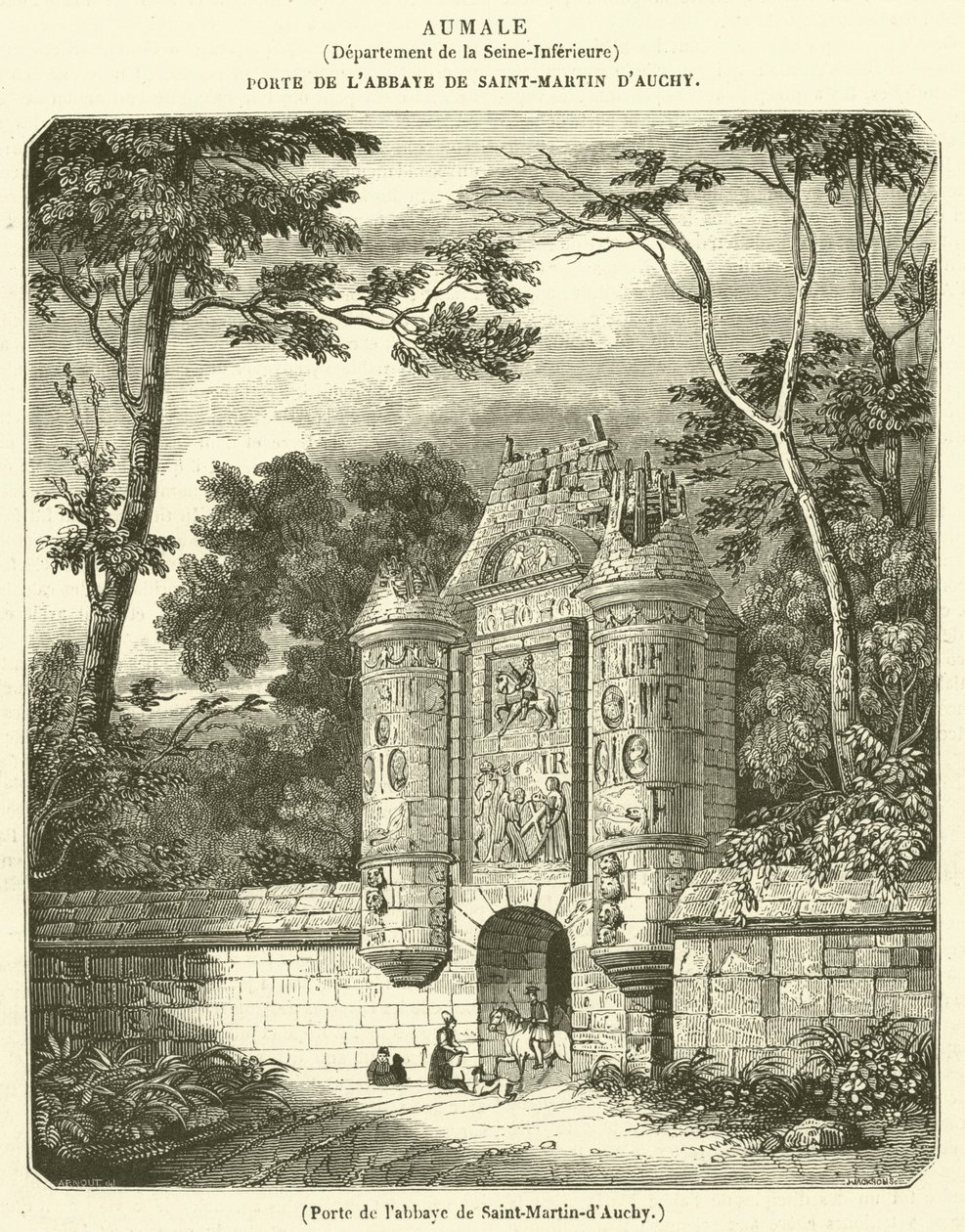 Gate of the Abbey of Saint-Martin-d