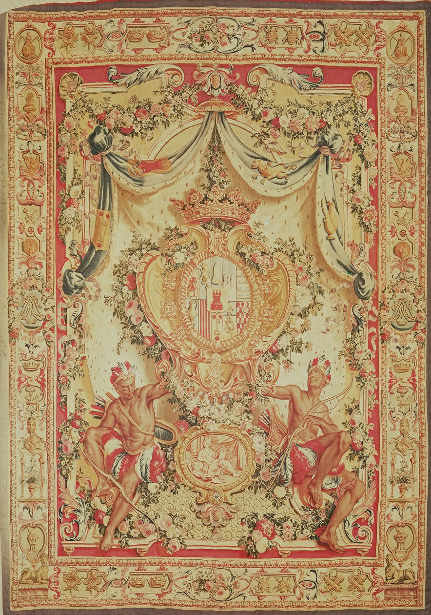 Portiere with the coat of arms of Louis-Antoine de Pardaillan de Gondrin, Duke of Antin by French School