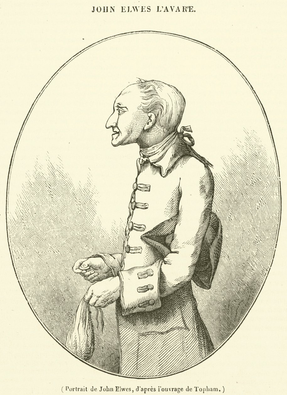 Portrait of John Elwes by French School
