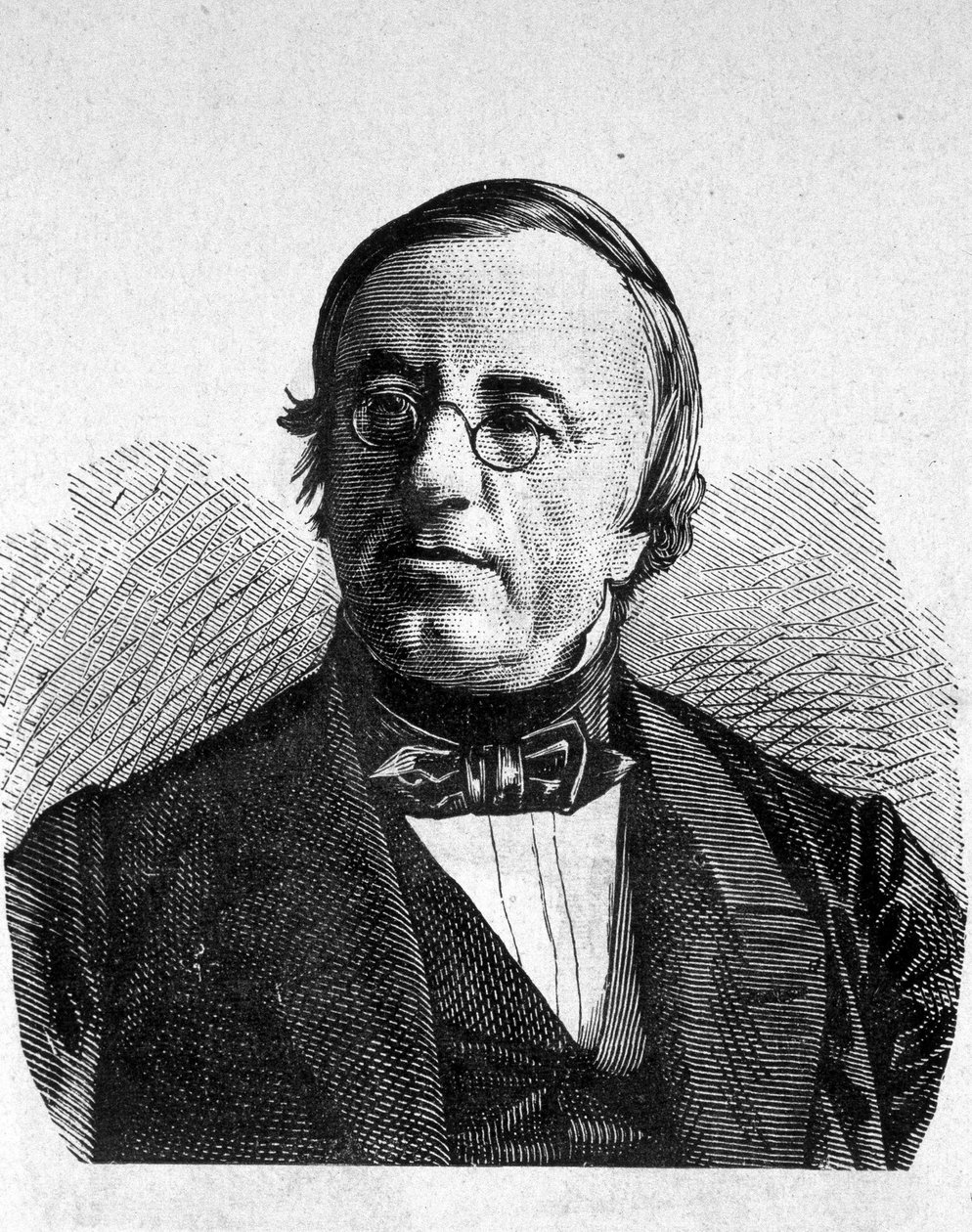 Portrait of A. de la Rive (1801 - 1873), Swiss Physicist - in Album of Science; Illustrious Scientists; Great Discoveries 1896 by French School