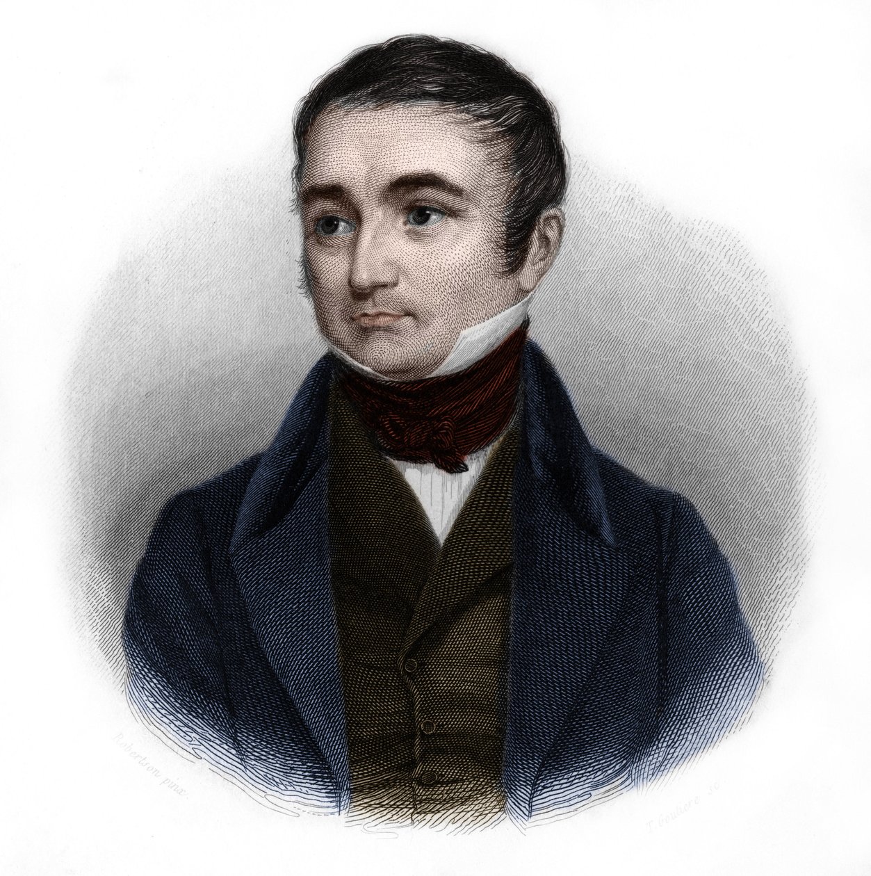 Portrait of Adolphe Thiers, French politician and historian. in 