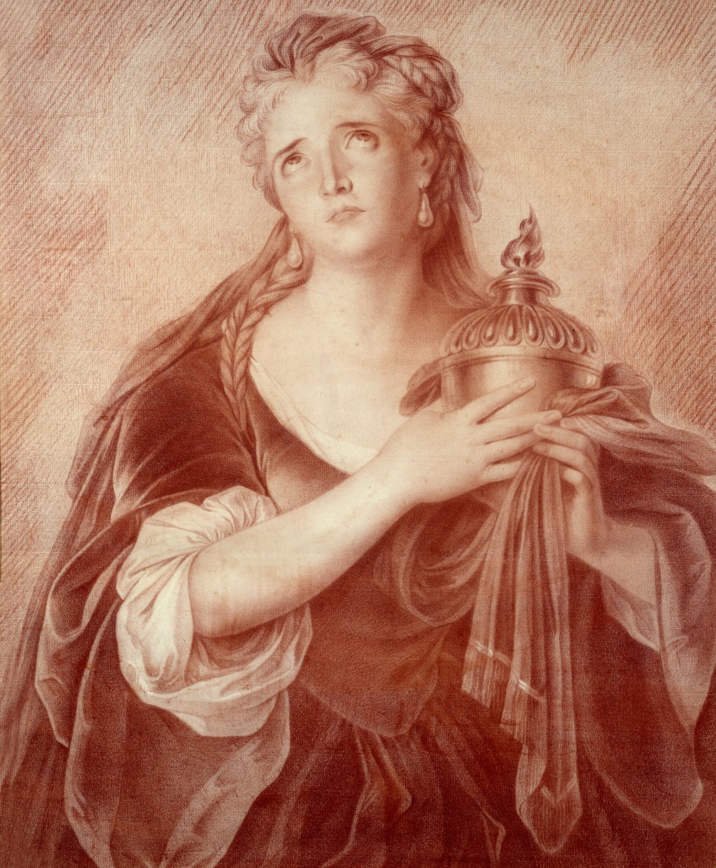 Portrait of Adrienne Lecouvreur by French School