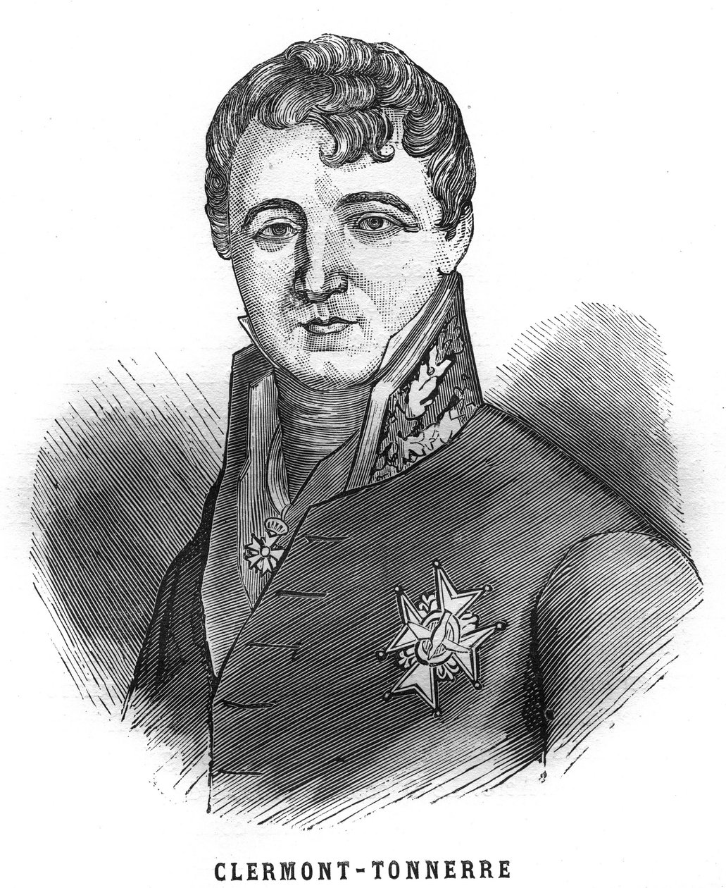 Portrait of Aime Marie Gaspard de Clermont-Tonnerre by French School