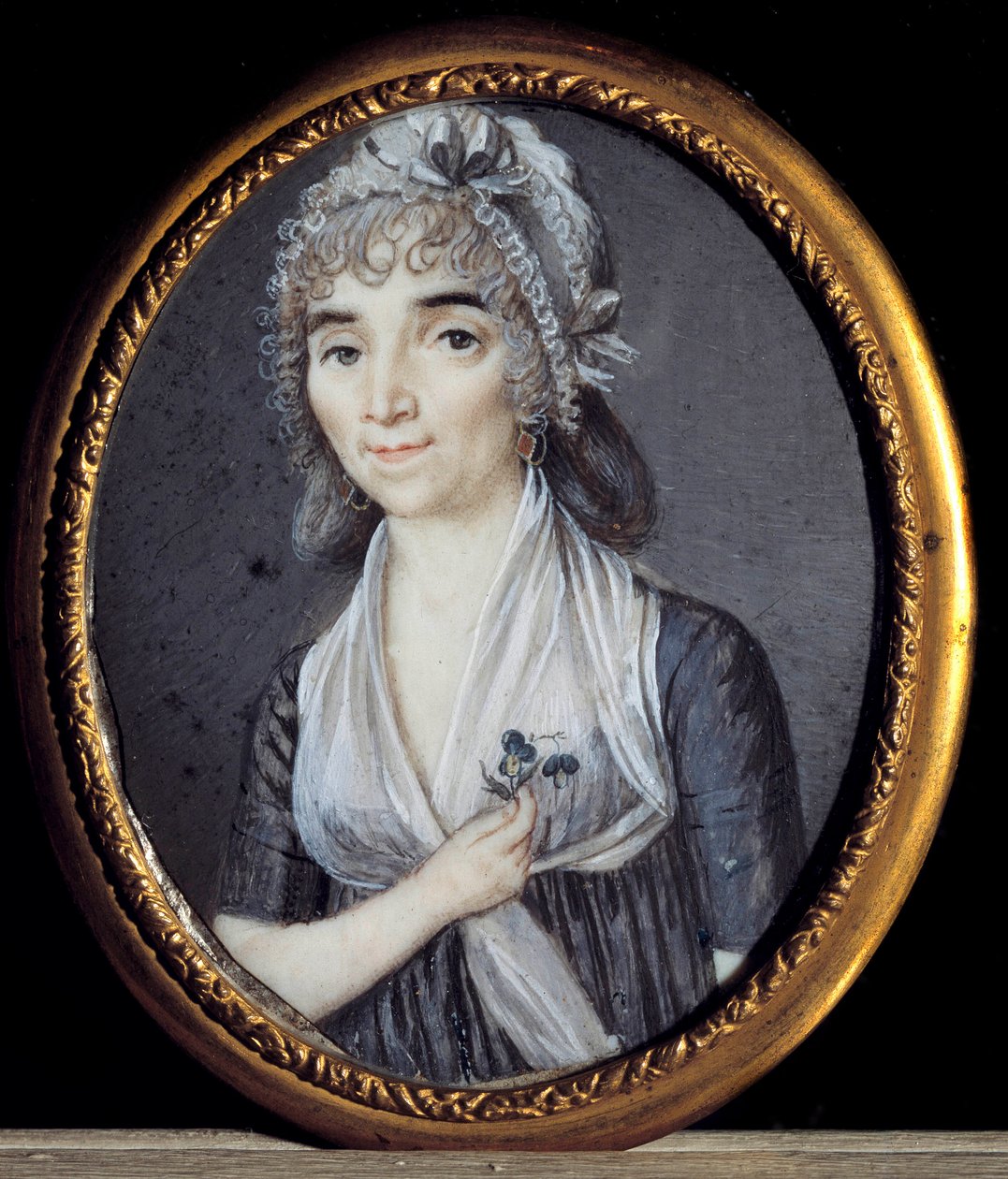 Portrait of Albertine Marat, sister of Jean-Paul Marat by French School