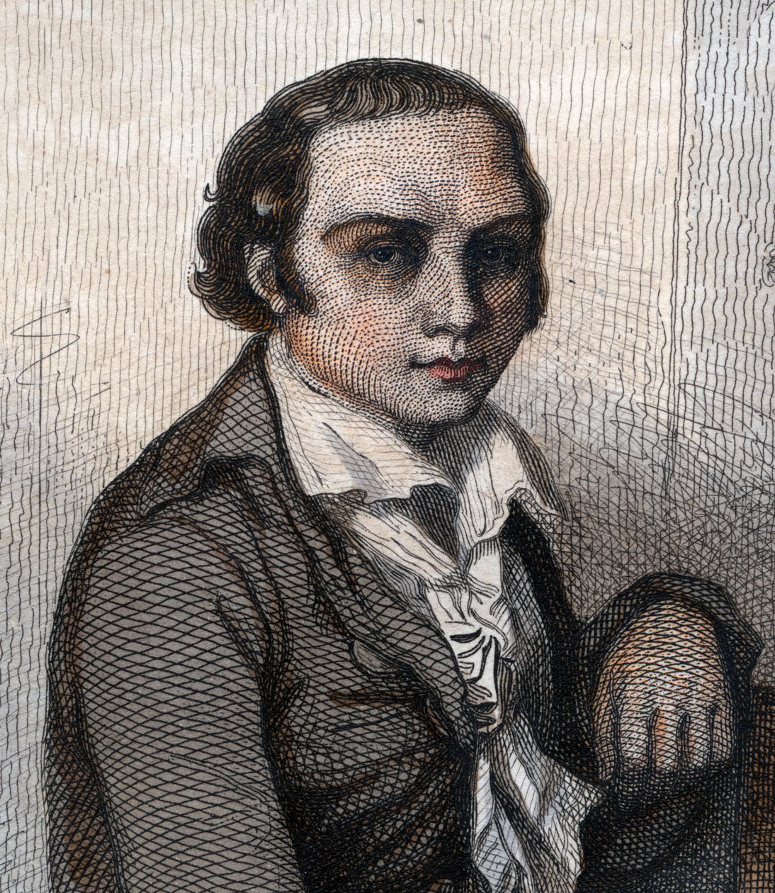 Portrait of Andre Marie Chenier by French School