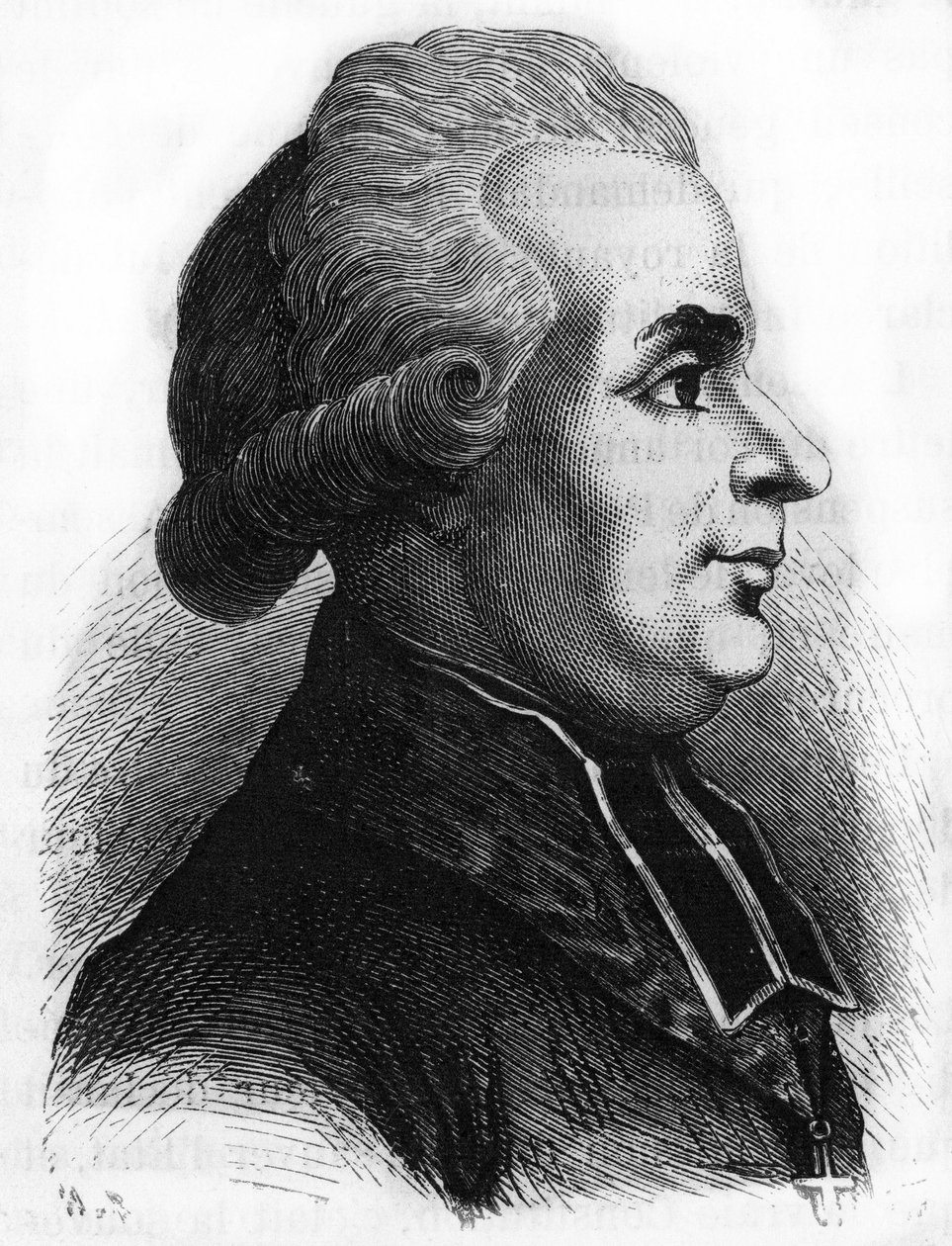 Portrait of Antoine-Adrien Lamoureux (1742-1794) French Lazarist religious politician of the French Revolution by French School