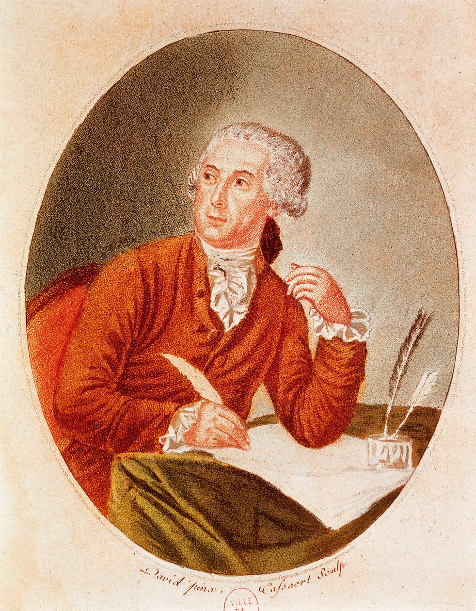 Portrait of Antoine Laurent Lavoisier (1743-1794) by French School