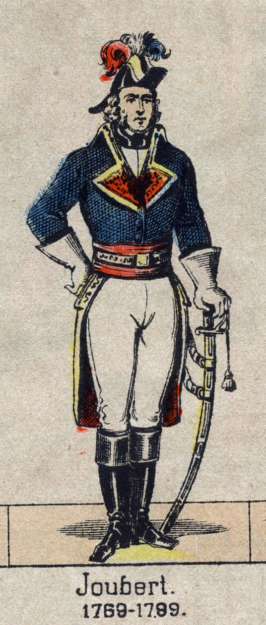 Portrait of Barthelemy Catherine Joubert, French General (Pont-de-Vaux, Ain) by French School