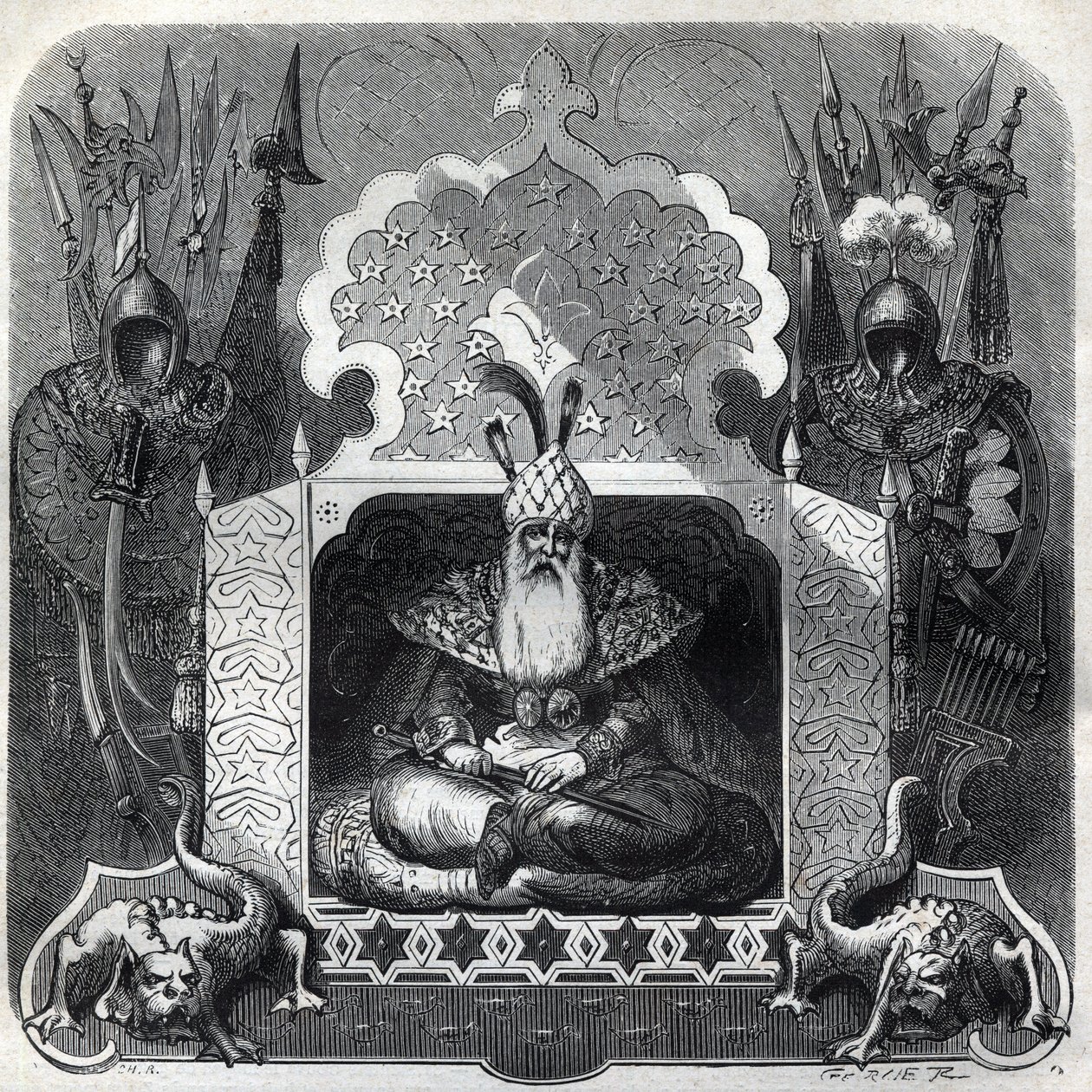 Portrait of Bayezid I by French School