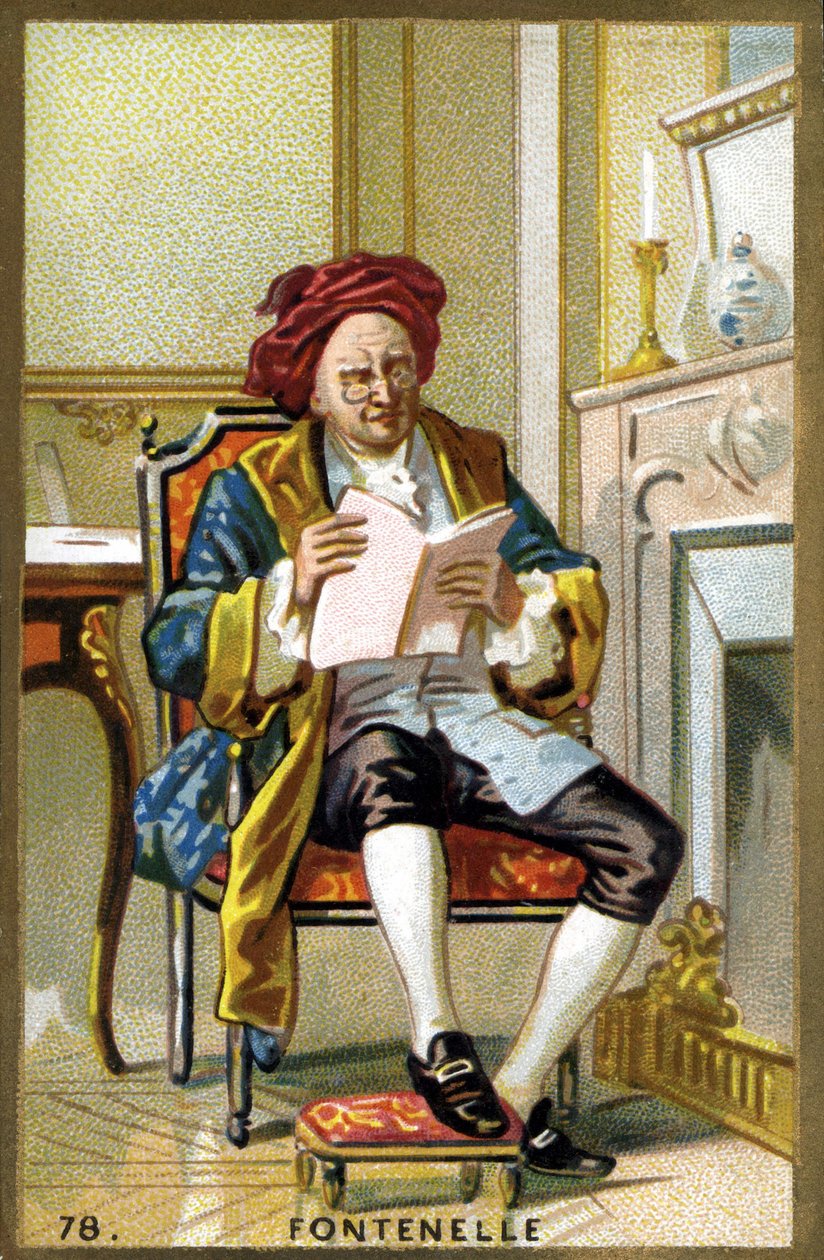 Portrait of Bernard Le Bouyer by Fontenelle by French School