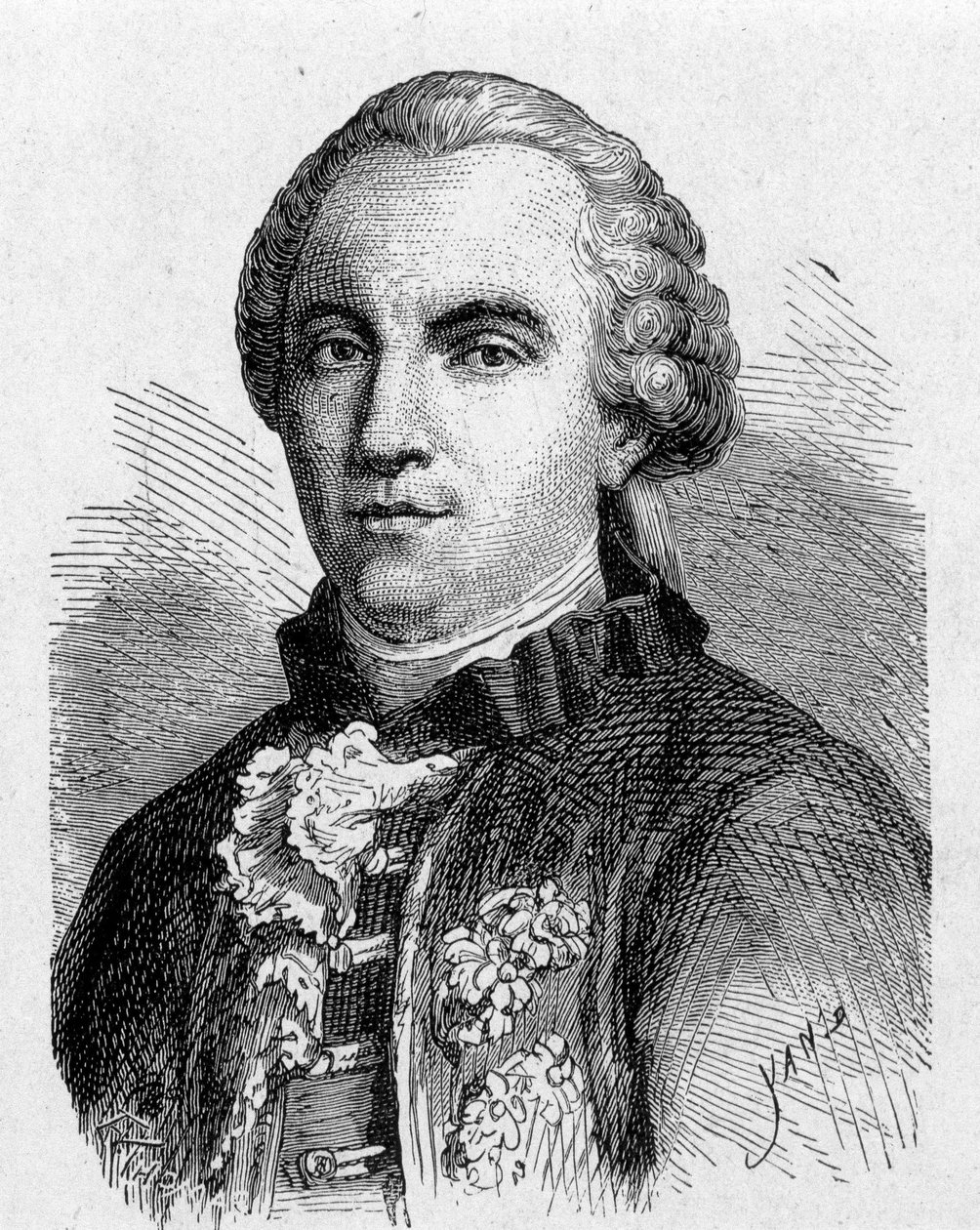 Portrait of Buffon (1707 - 1788) - in 