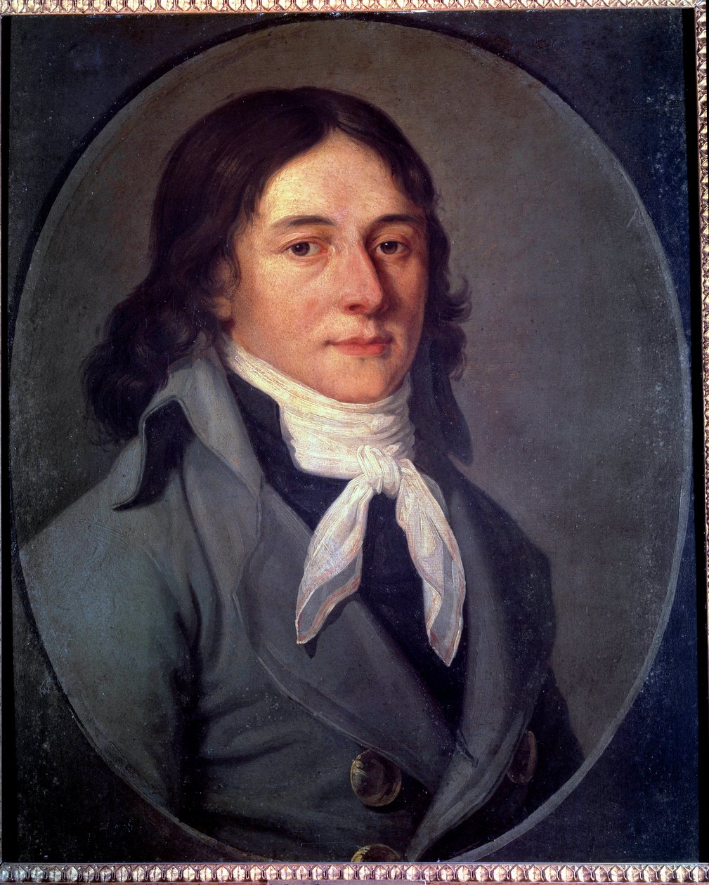Portrait of Camille Desmoulins by French School
