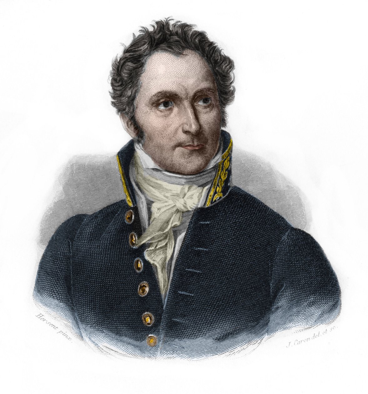 Portrait of Casimir Perier (1777-1832), French statesman. in 