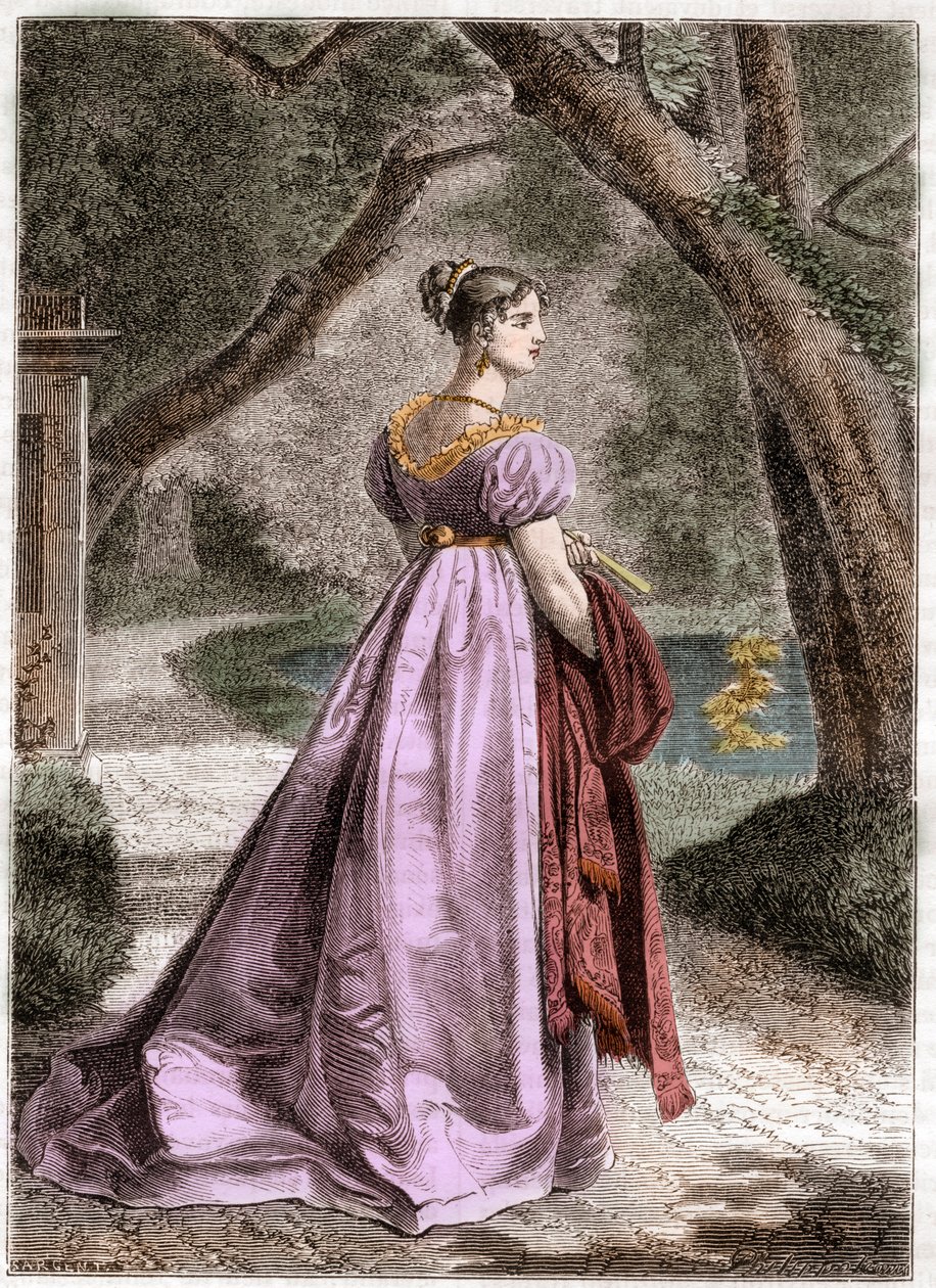 Portrait of Catherine of Württemberg, Queen of Westphalia (1783-1835) - in 