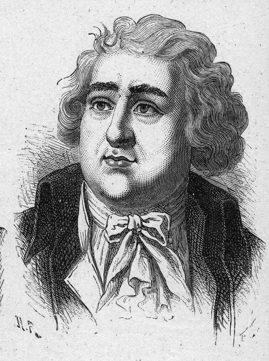 Portrait of Charles James Fox (1749-1806) British statesman. Engraving from 1889. Private collection by French School