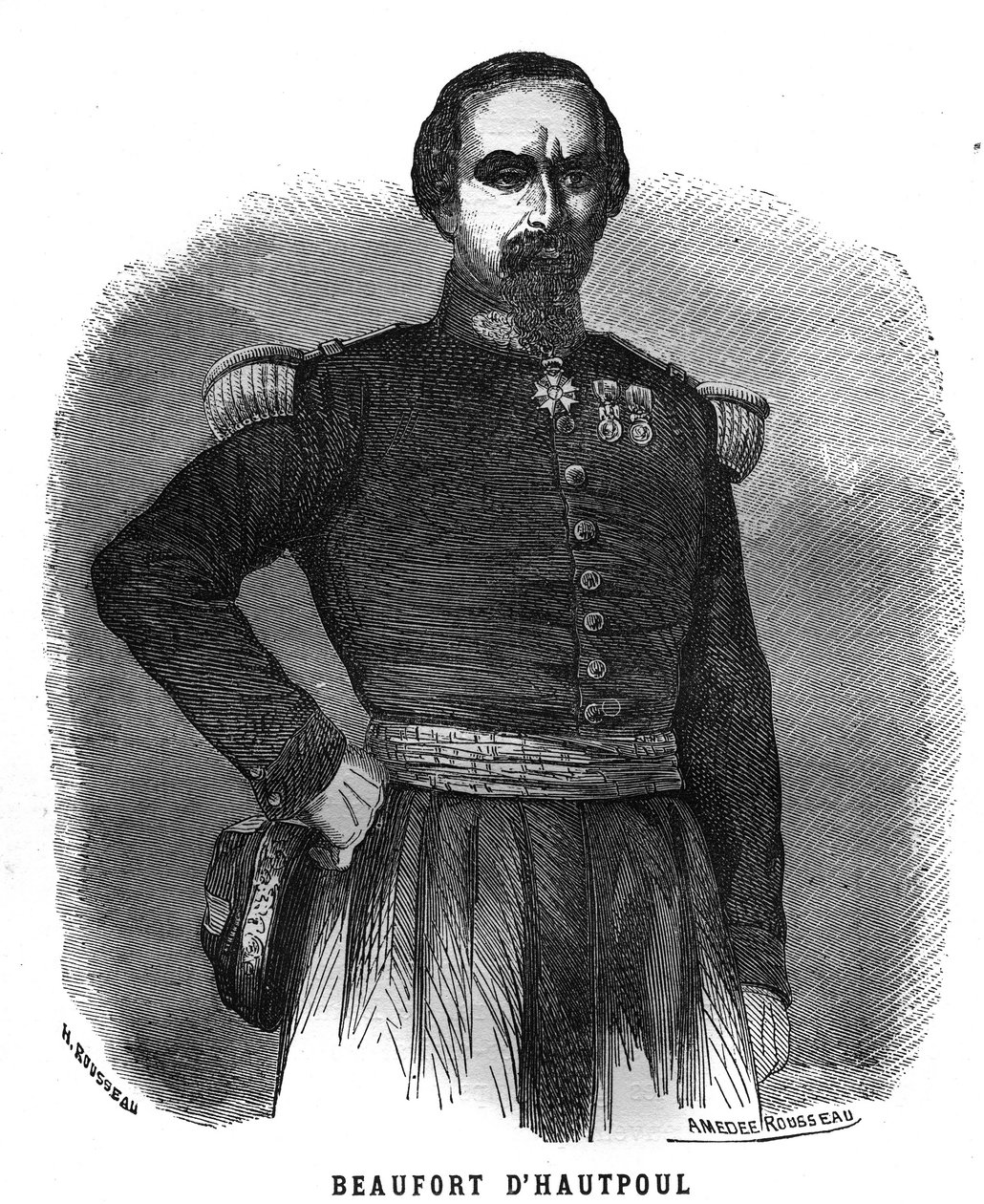 Portrait of Charles Marie Napoleon de Beaufort d