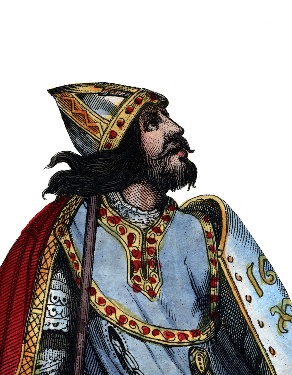 Portrait of Charles Martel by French School
