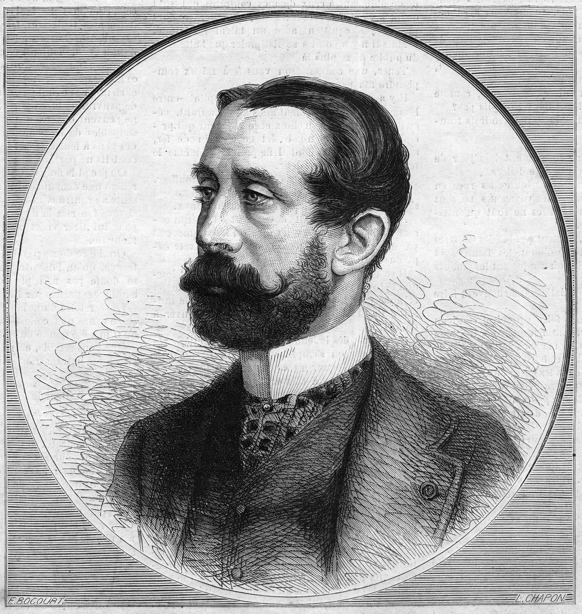 Portrait of Charles Raymond La Croix de Chevrieres de Saint-Vallier by French School