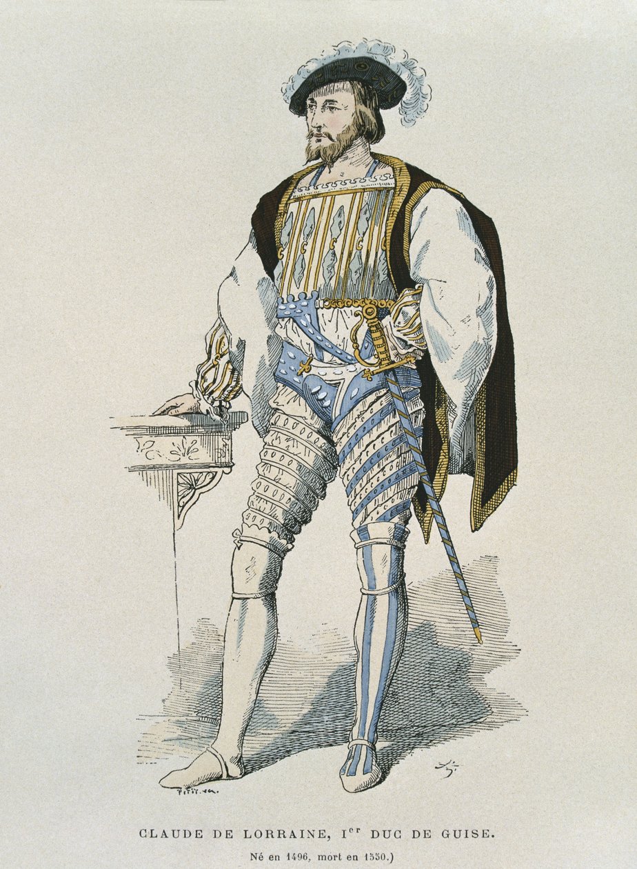 Portrait of Claude de Lorraine, Duc de Guise by French School
