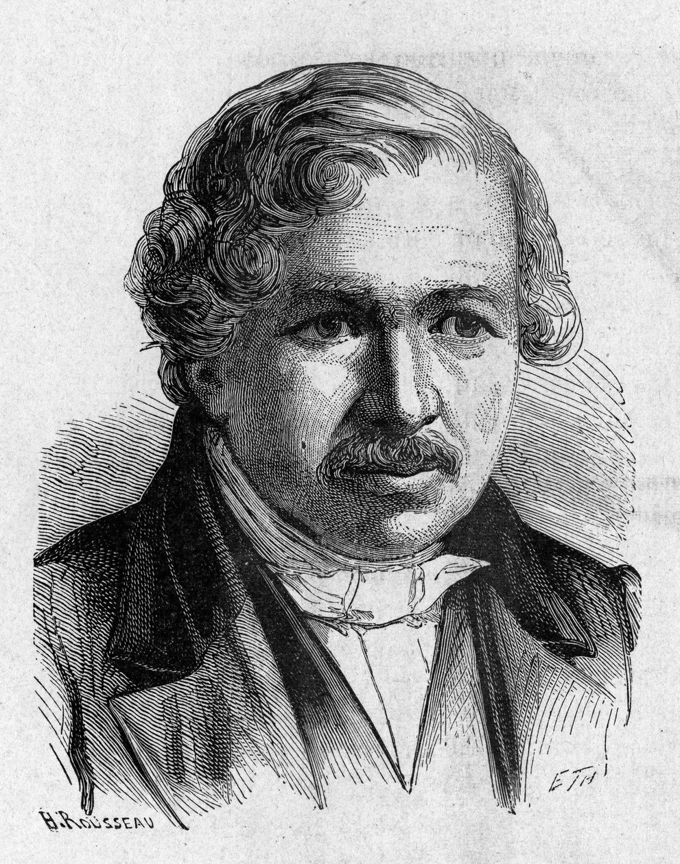 Portrait of Daguerre - in 